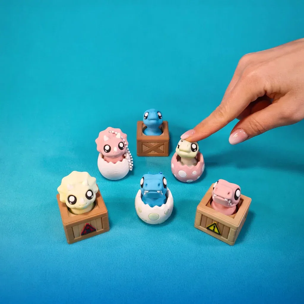 Dino Clicker | 3D Printed Dinosaur Fidget