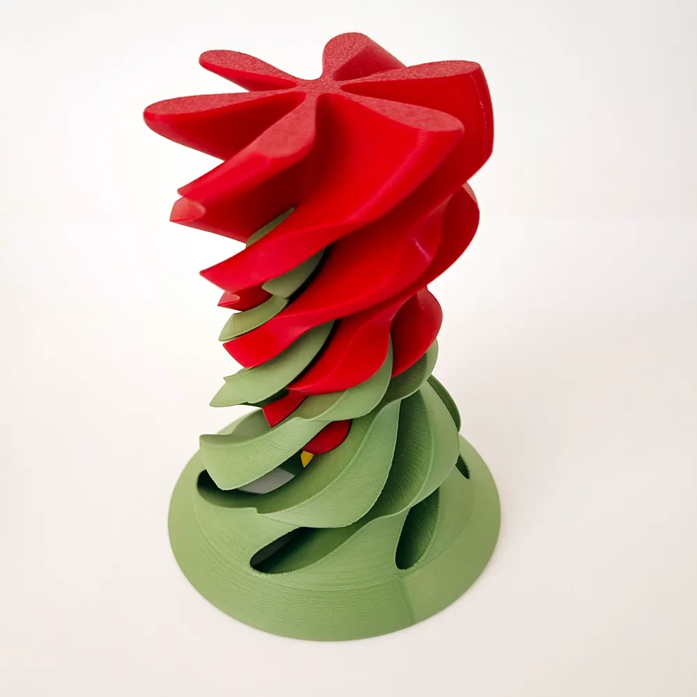 Spiral Christmas Tree โ 3D Printed Festive Decoration ๐โญ - Image 3