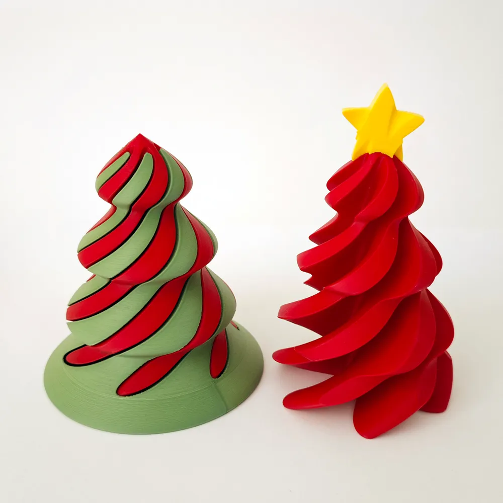 Spiral Christmas Tree โ 3D Printed Festive Decoration ๐โญ - Image 4