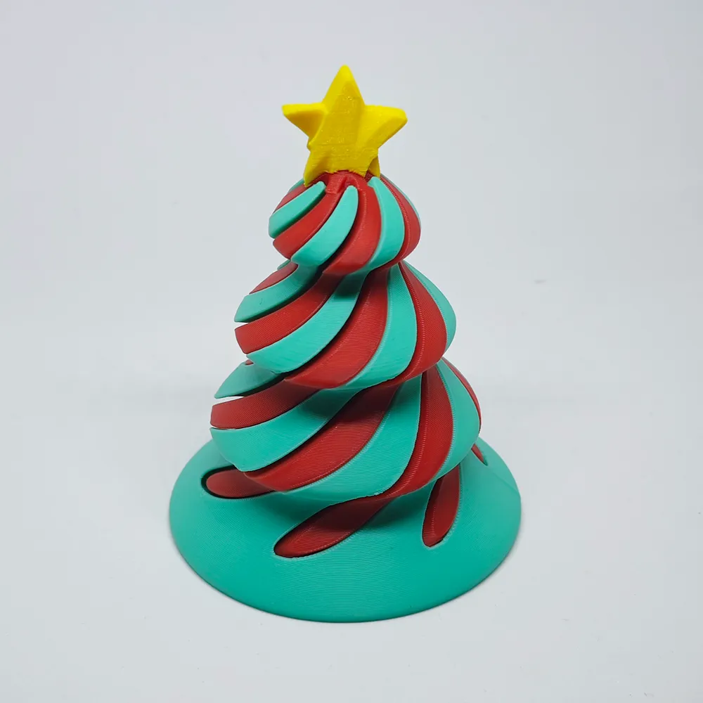 Spiral Christmas Tree โ 3D Printed Festive Decoration ๐โญ - Image 6