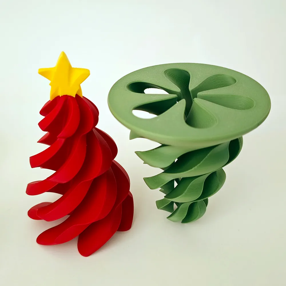 Spiral Christmas Tree โ 3D Printed Festive Decoration ๐โญ - Image 7
