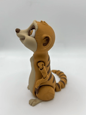 Articulated Meerkat (12cm Tall) - Image 4